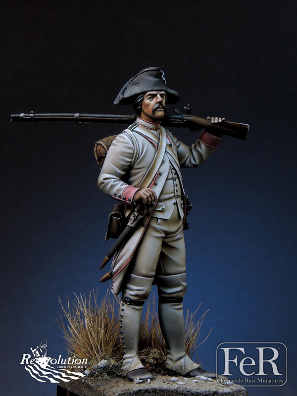 1/24 Resin Figure Model Kit Napoleonic War French Chasseur Guard Warrior Unpaint