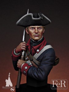 Continental Infantryman, 1st Maryland, 1781 - Ferminiatures.com