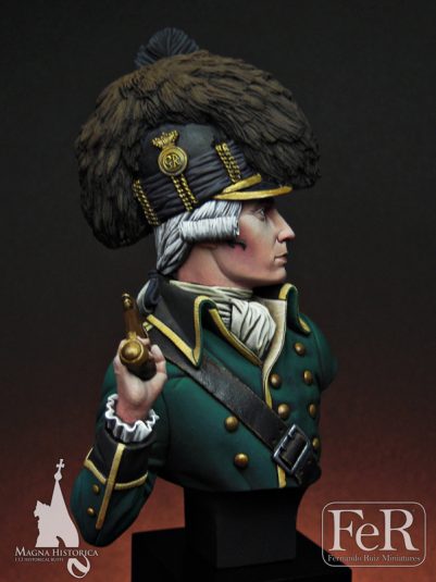Tarleton's Legion Officer, Charleston, 1780 - Ferminiatures.com