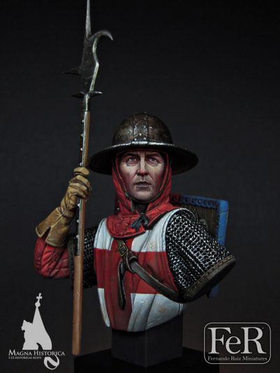 English Man-at-arms, Crecy, 1346 - Ferminiatures.com