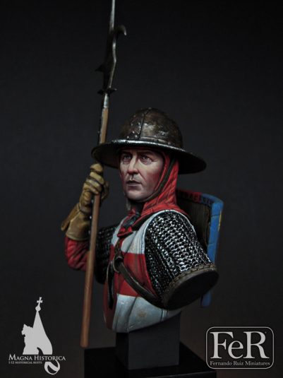 English Man-at-Arms, Crecy, 1346 - Ferminiatures.com