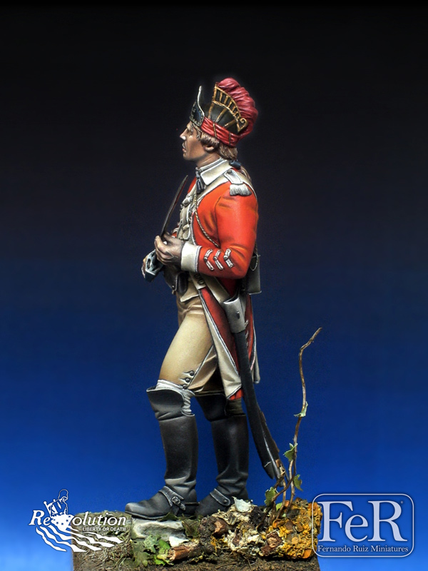 British 17th Light Dragoons command American War of Independence