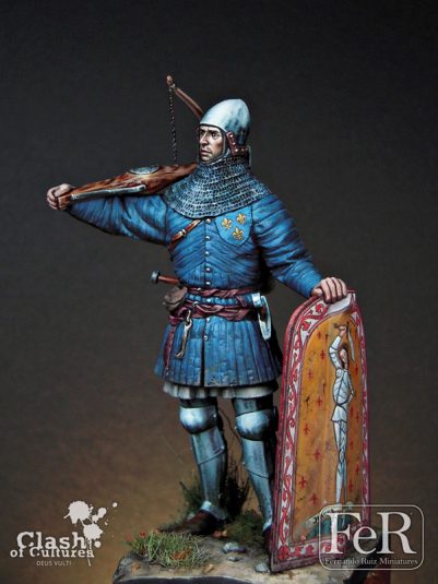 French Crossbowman Formigny, 1450 - Ferminiatures.com