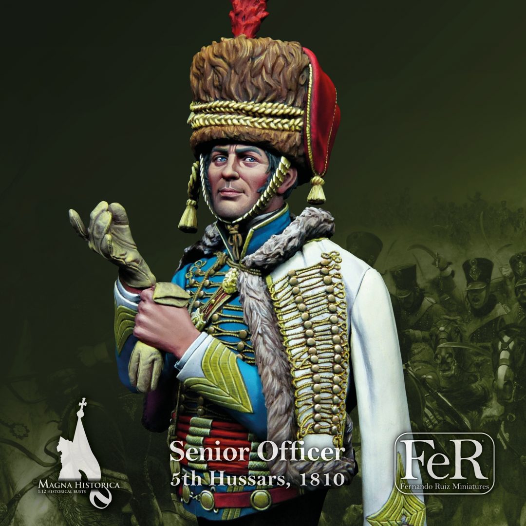 Senior Officer 5th Hussars, 1810 - Ferminiatures.com